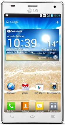 Смартфон LG Optimus 4X HD P880 White - Кондопога